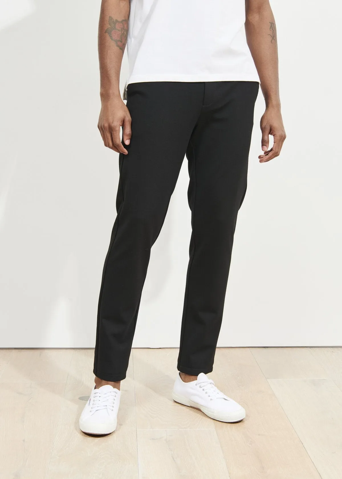 Black Draw String Lounge Pant