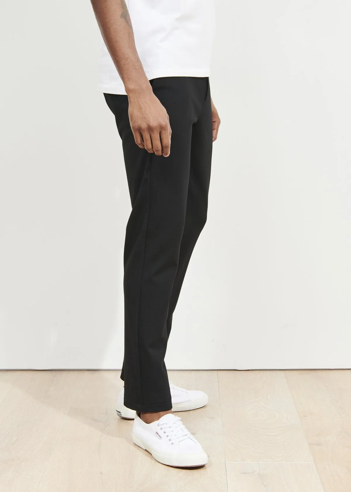 Black Draw String Lounge Pant
