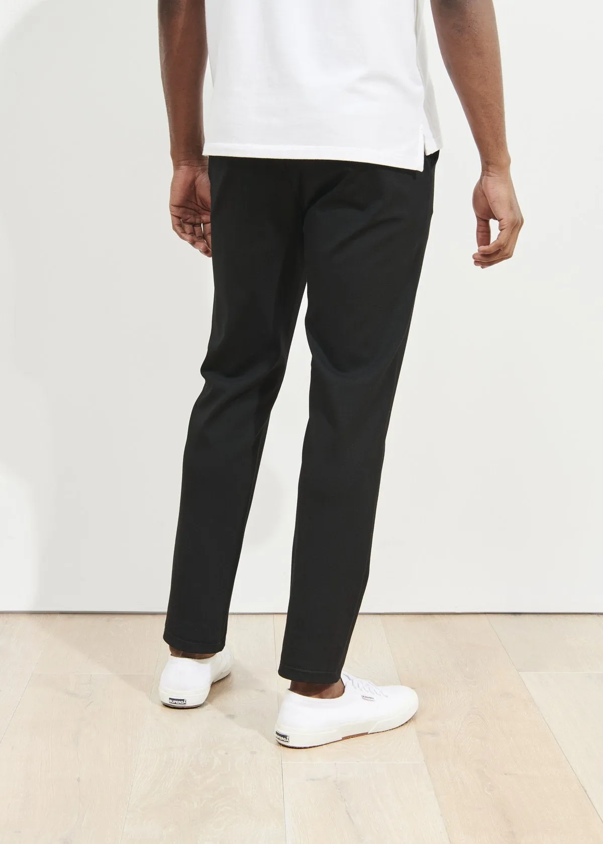 Black Draw String Lounge Pant