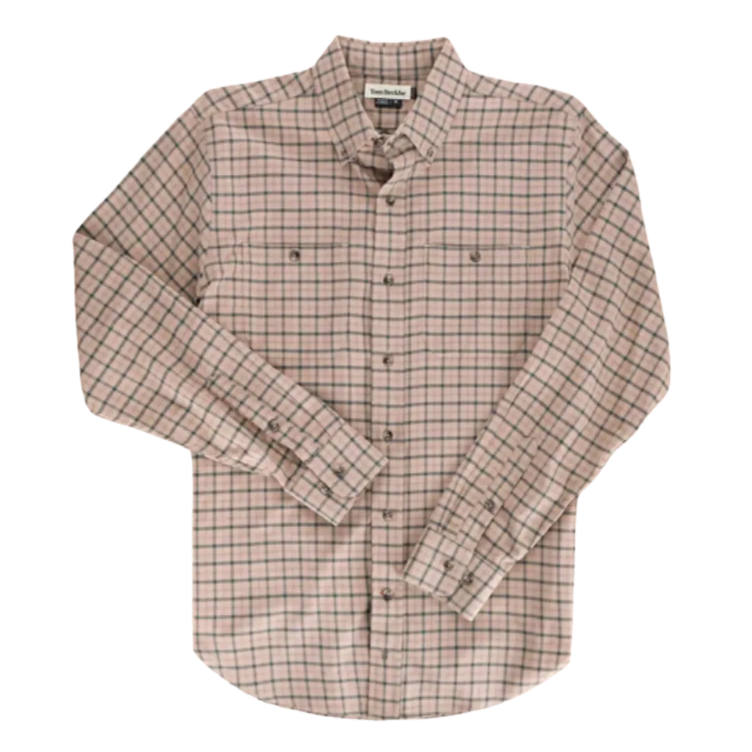 Brushed Cotton Twill Shirt - Verde Beige