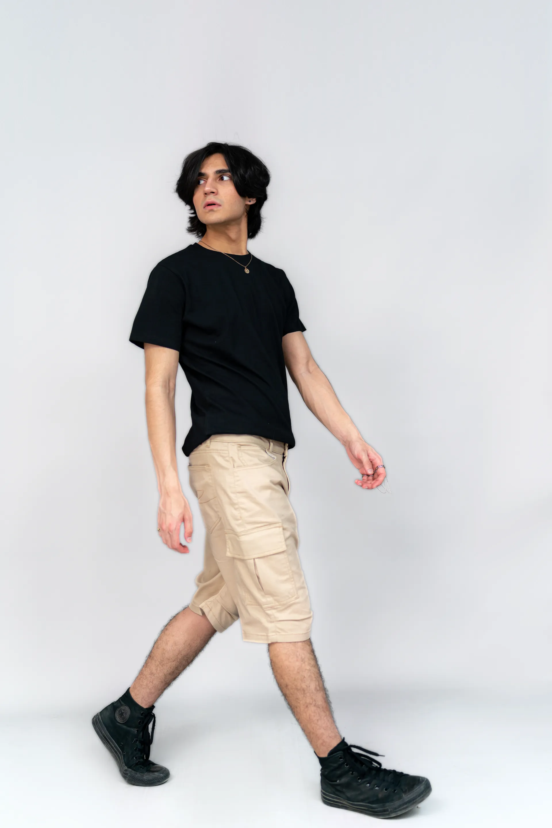 Cargo Beige Shorts
