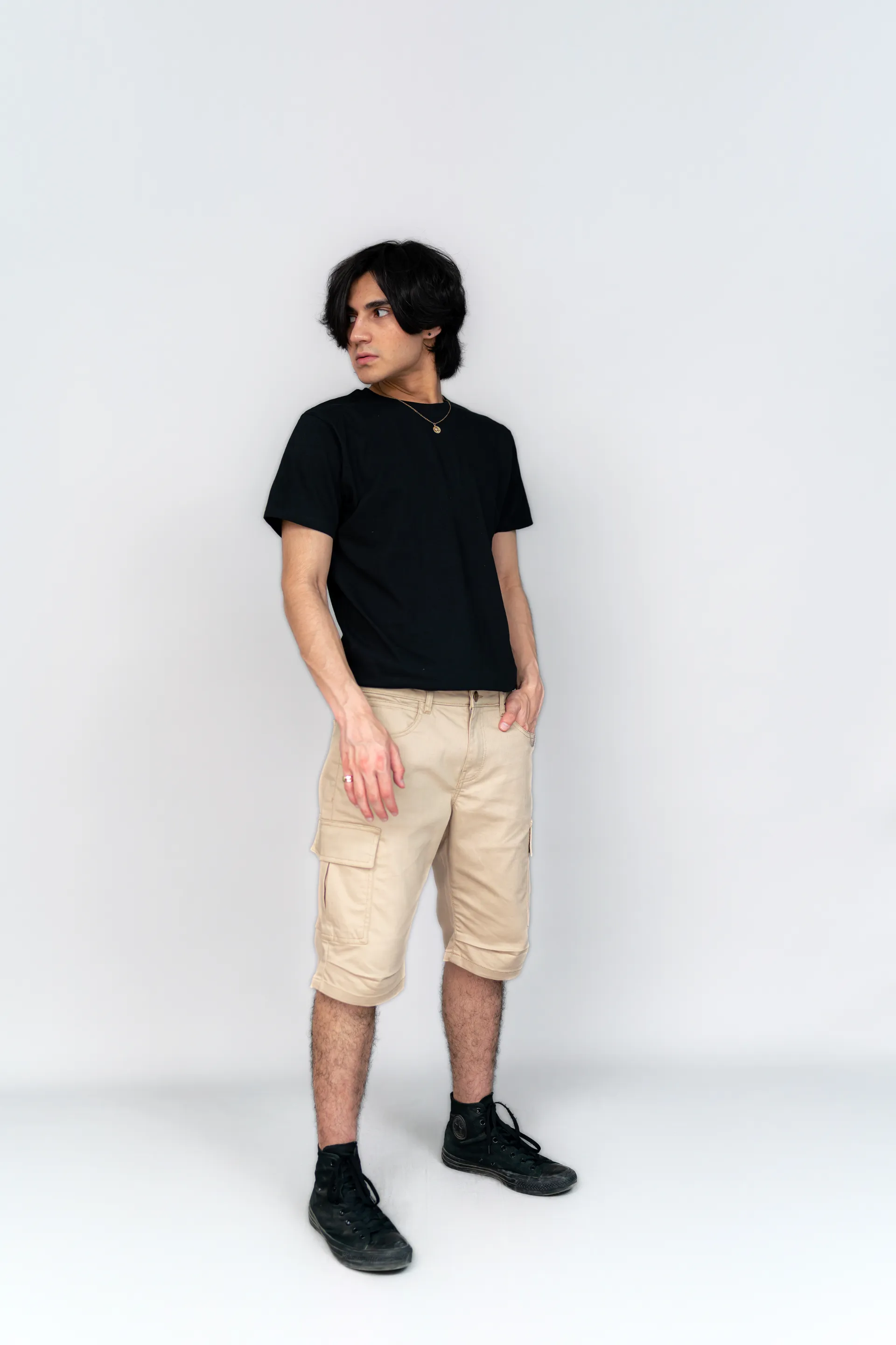 Cargo Beige Shorts