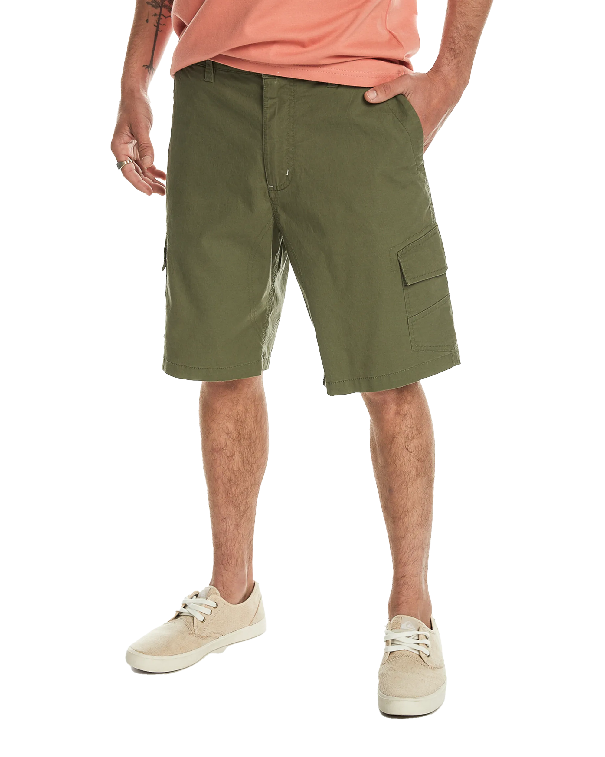 Cargo Walkshorts in Four Leaf Clover