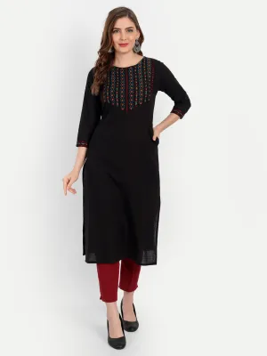 CASUAL WEAR EMBROIDERED KURTI