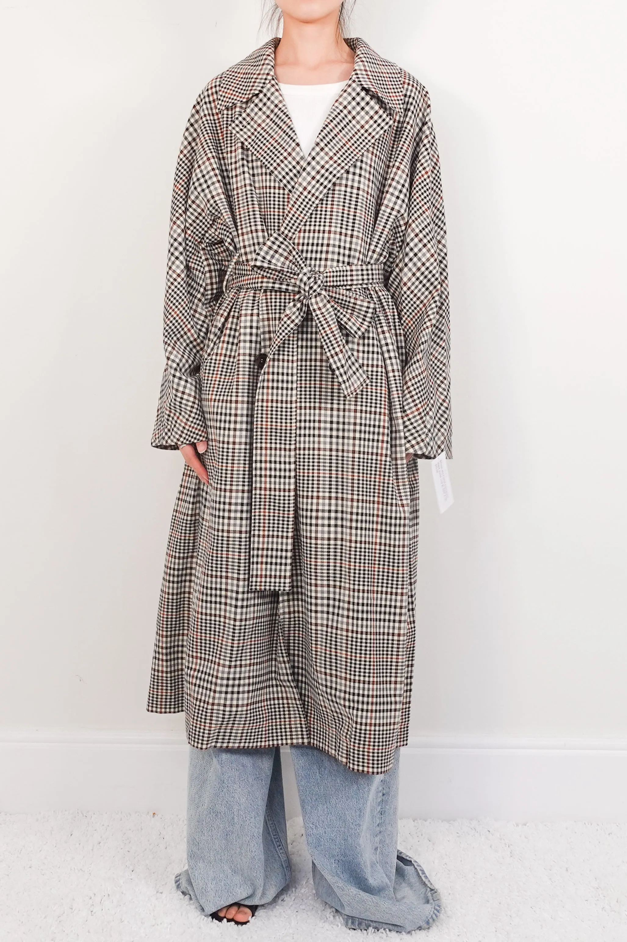 Check duster coat RRP £150