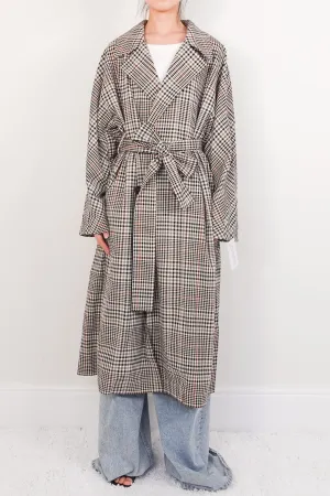Check duster coat RRP £150