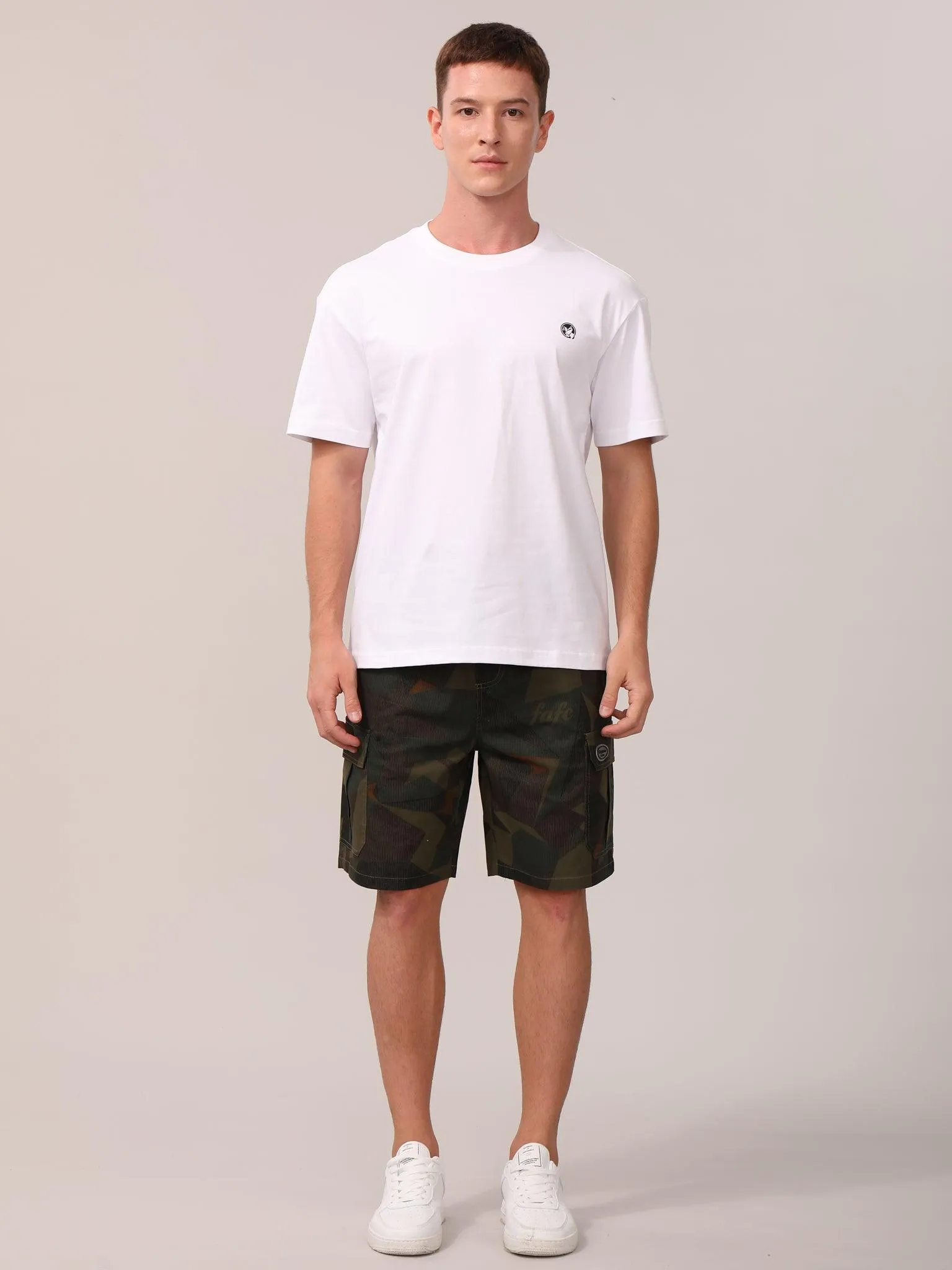 Claybourn Camo Cargo Shorts