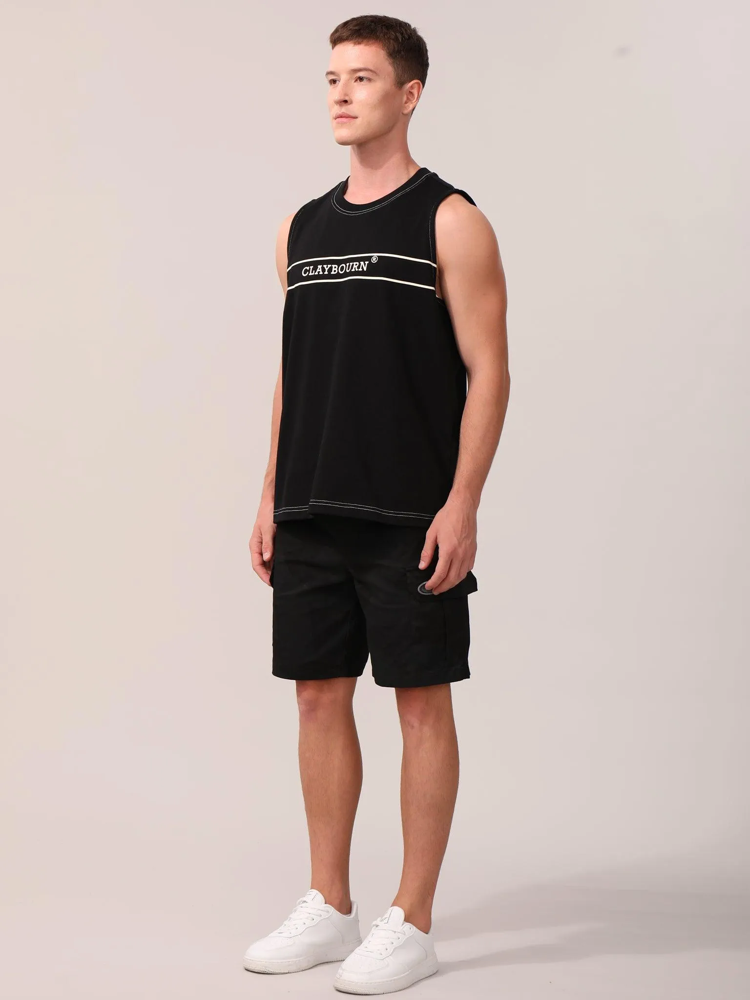 Claybourn Camo Cargo Shorts