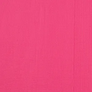 Crinkled Rib Knit - RIBBY - Pink