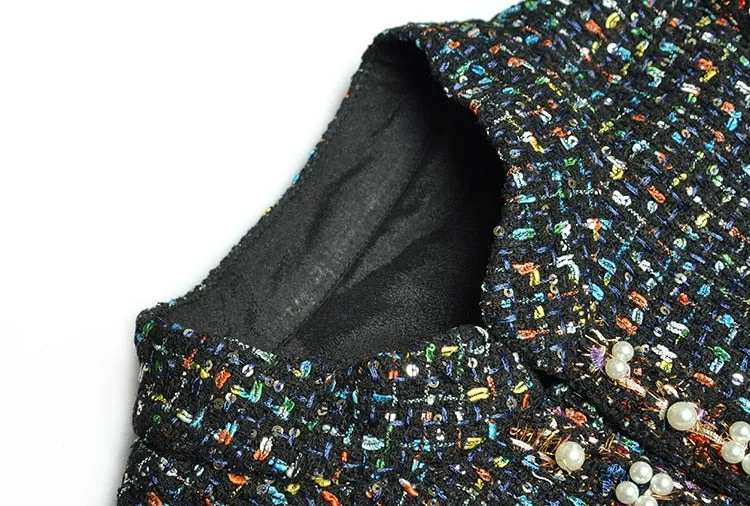 Edith Tweed Skirt Suit