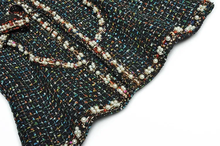 Edith Tweed Skirt Suit
