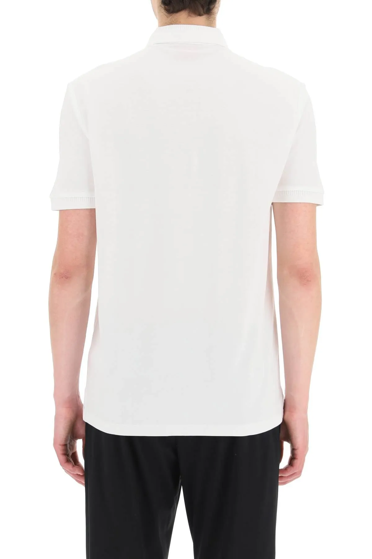 Hugo dereso slim fit polo shirt White