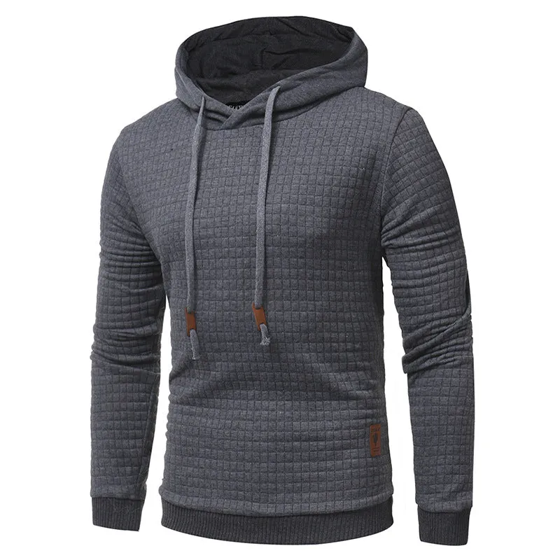 Luexco Men's Casual Pullover Slim Fit Hoodie Urban Mode