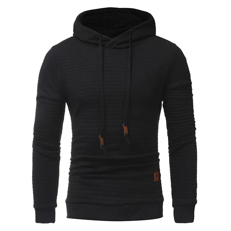 Luexco Men's Casual Pullover Slim Fit Hoodie Urban Mode