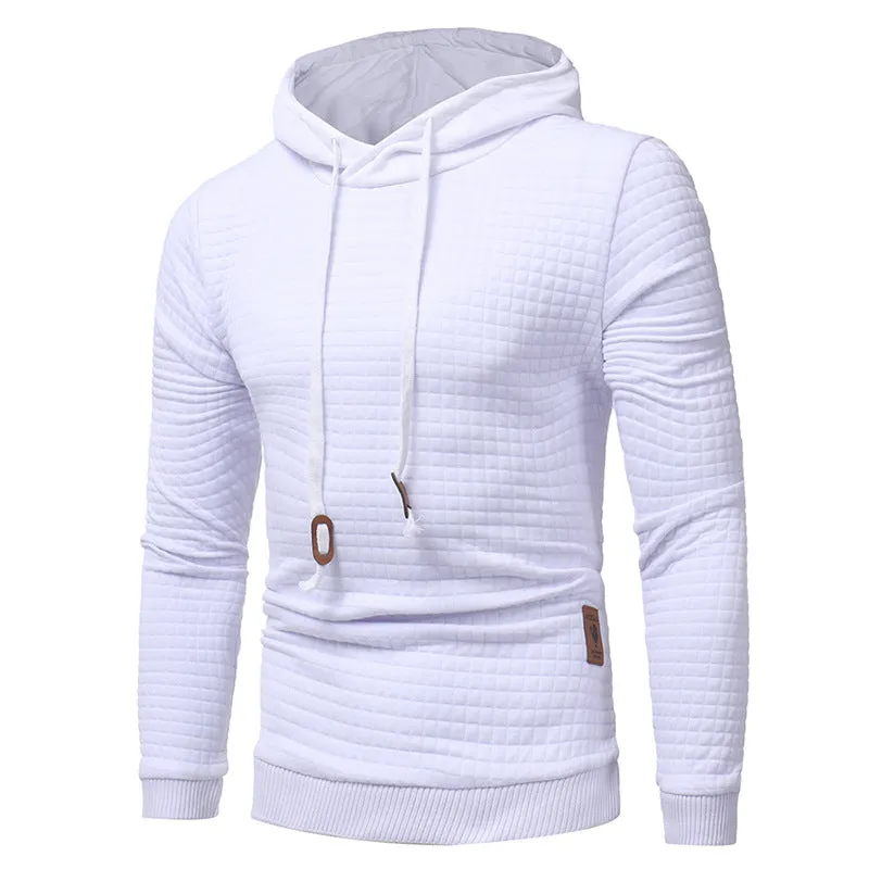 Luexco Men's Casual Pullover Slim Fit Hoodie Urban Mode