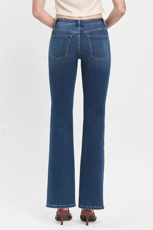 Miranda Relaxed Bootcut Jean (Vervet)