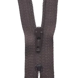 Nylon Dress and Skirt Zip - 41cm - Brown