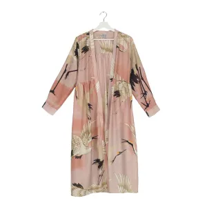 Stork Plaster Pink Duster Coat