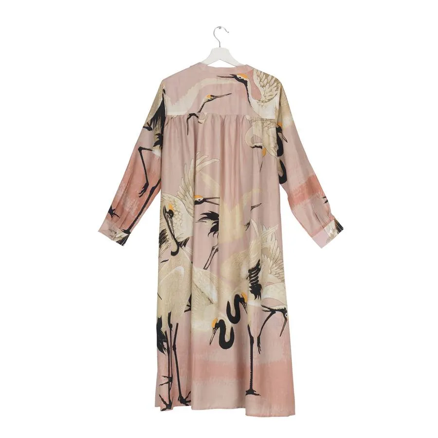 Stork Plaster Pink Duster Coat
