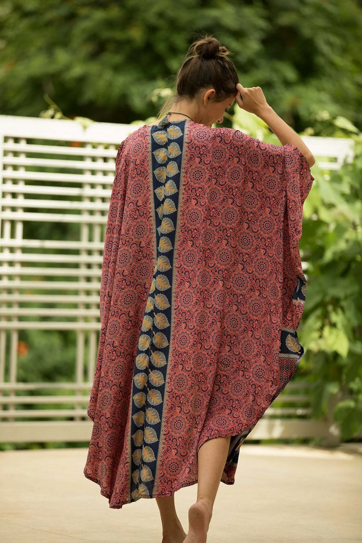 TastyHottie - Nadra Printed Duster Kimono - Firenze