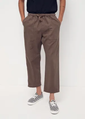 Vinnie Cropped Linen Pants