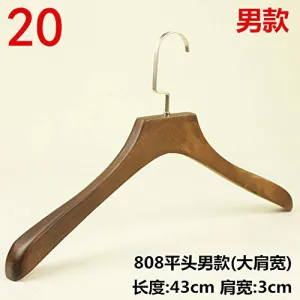 Xyijia Hanger (10Pcs/ Lot Wooden Hangers Clothing Store Hangers Children's Coats Non-Slip-Proof Household Wooden Clothes Rack Clothing Clothing
